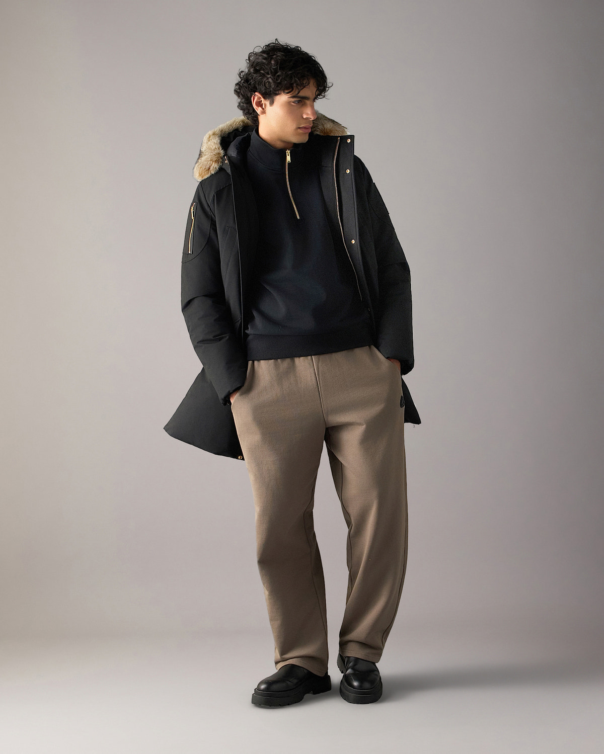 Moose Knuckles - M36MP230GS - Gold Series Original Stirling 2.0 Down Parka - MENS -  - Front