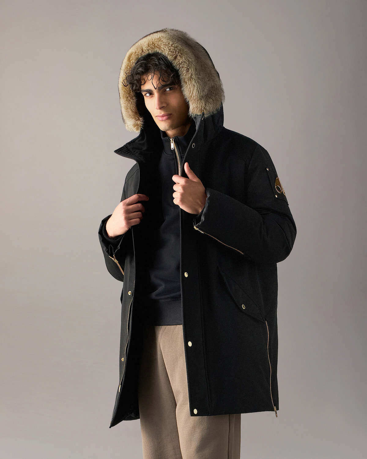 Moose Knuckles - M36MP230GS - Gold Series Original Stirling 2.0 Down Parka - MENS -  - Front Category