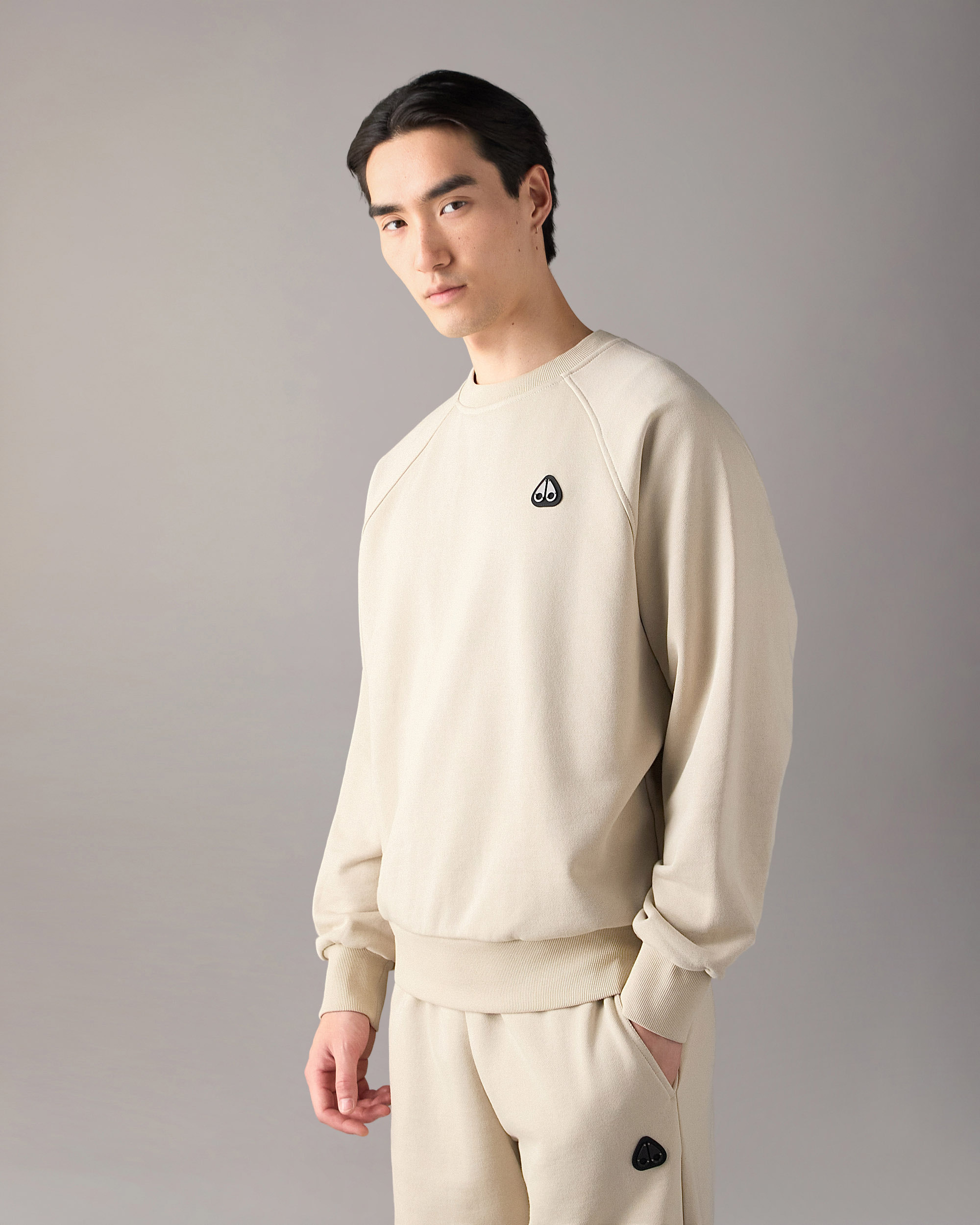 Moose Knuckles - M36MS637 - Yul Crewneck Sweatshirt - MENS -  - Front Category