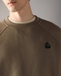 Moose Knuckles Mens Yul Crewneck Sweatshirt  M36MS637 Detail1