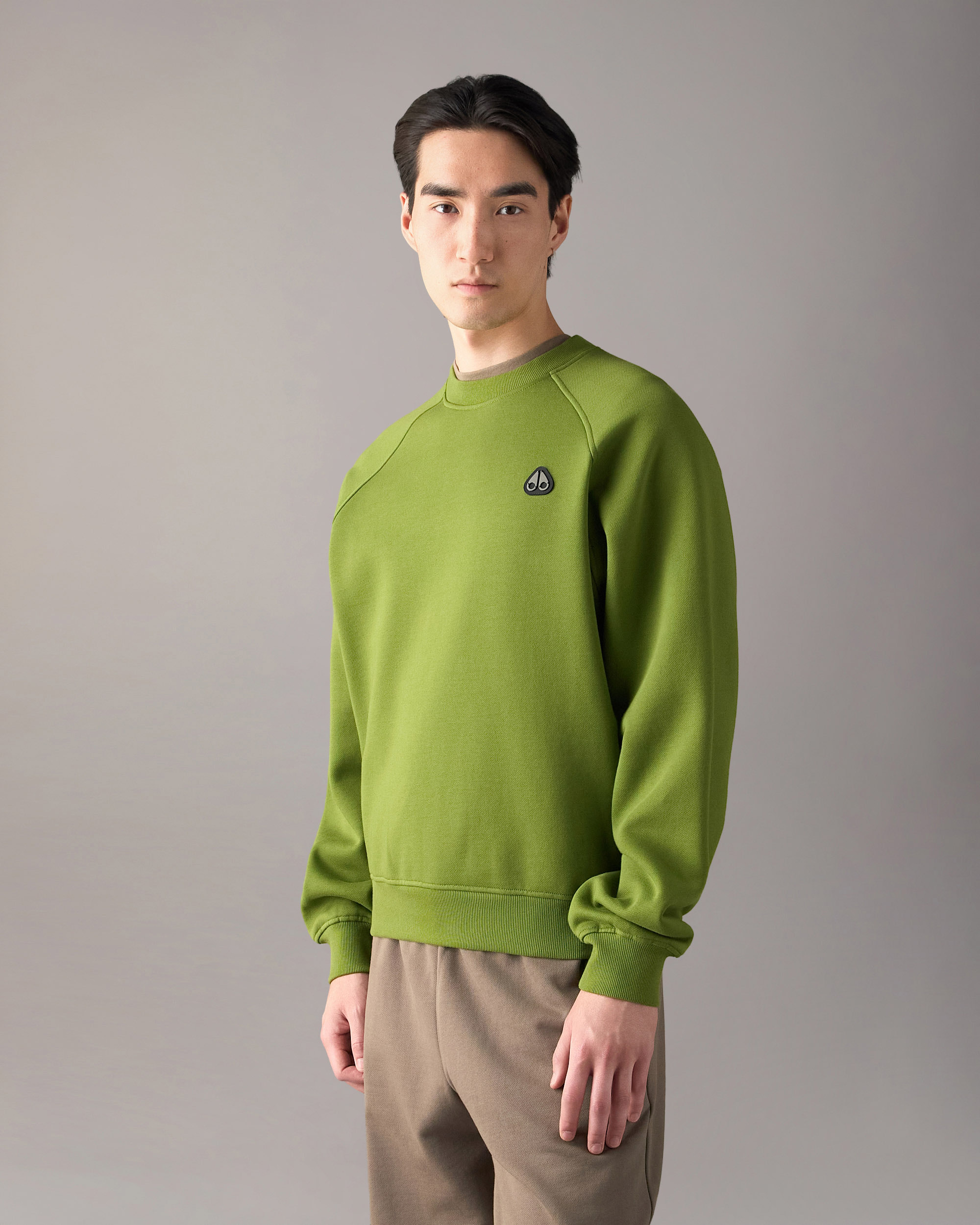 Moose Knuckles - M36MS637 - Yul Crewneck Sweatshirt - MENS -  - Front Category