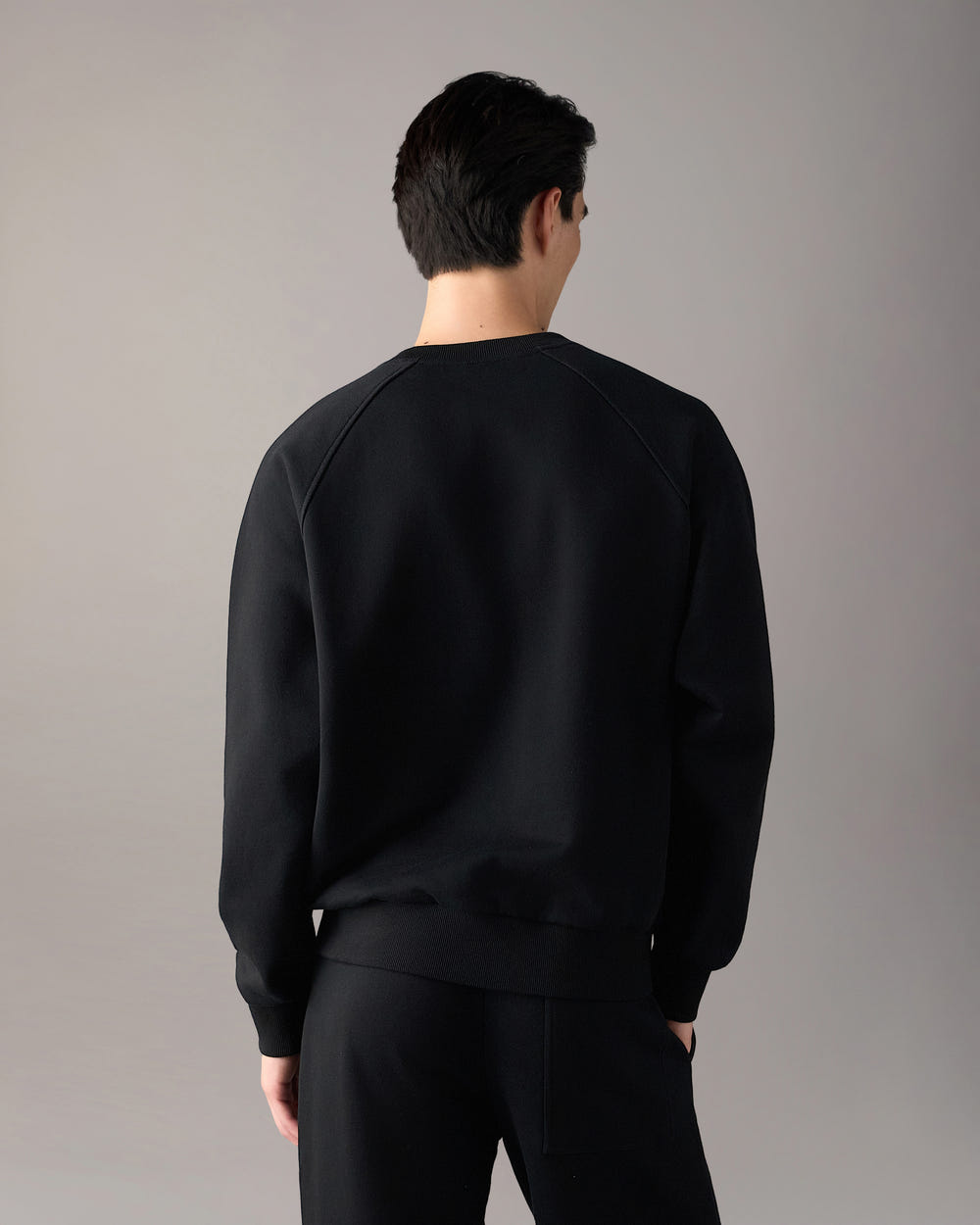 Moose Knuckles - M36MS637 - Yul Crewneck Sweatshirt - MENS -  - Back
