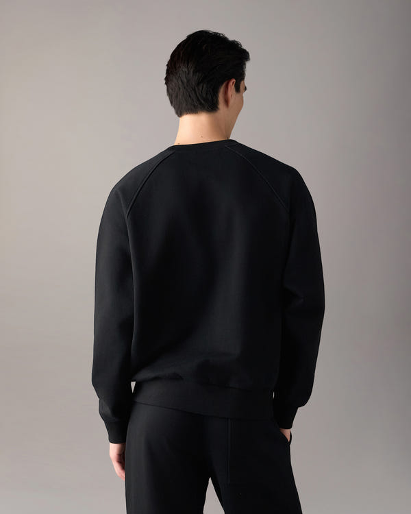 Moose Knuckles - M36MS637 - Yul Crewneck Sweatshirt - MENS -  - Back