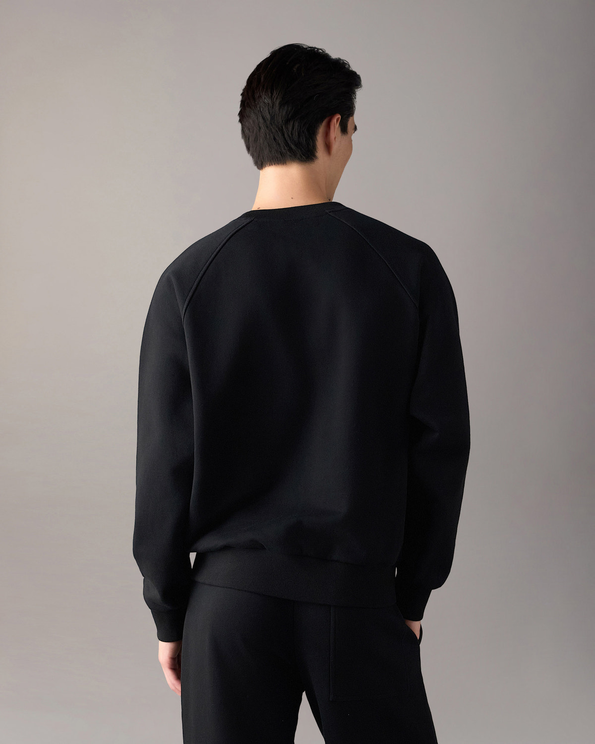 Moose Knuckles - M36MS637 - Yul Crewneck Sweatshirt - MENS -  - Back