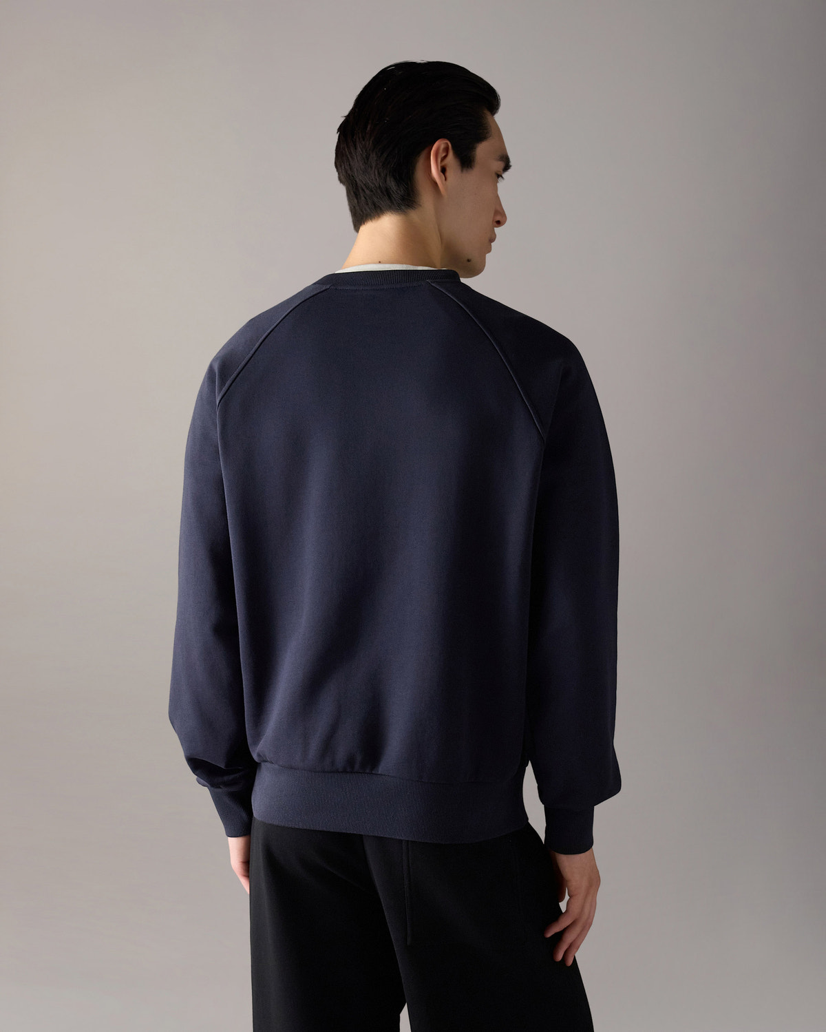Moose Knuckles - M36MS637 - Yul Crewneck Sweatshirt - MENS -  - Back
