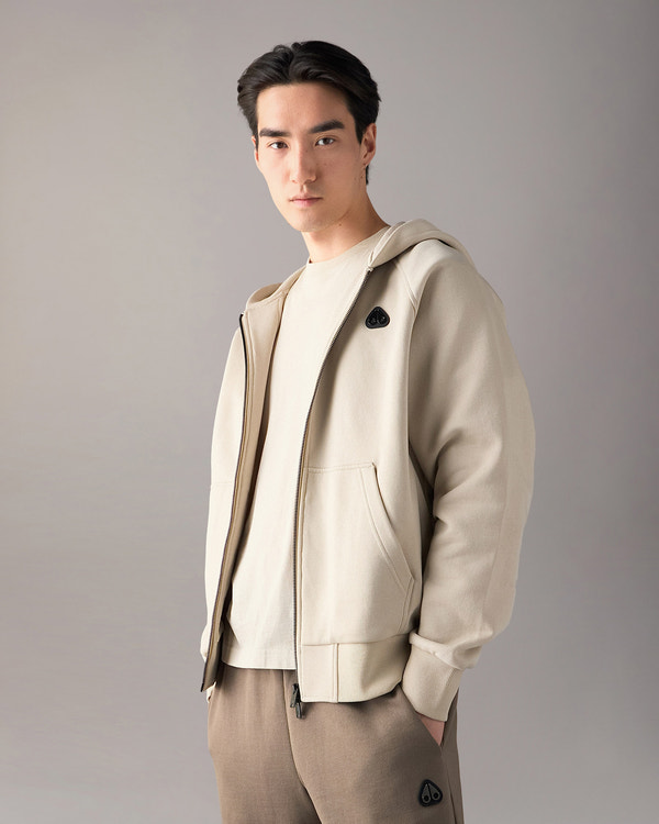 Moose Knuckles - M36MS639 - Yul Zip-Up Hoodie - MENS -  - Front Category
