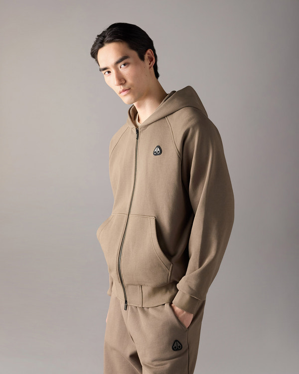 Moose Knuckles - M36MS639 - Yul Zip-Up Hoodie - MENS -  - Front Category