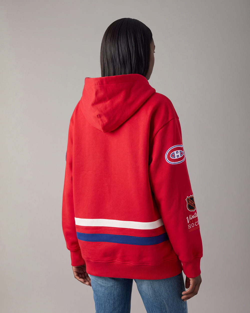 Moose Knuckles - M36MS654NC - NHL x Moose Knuckles Canadiens Hoodie - MENS -  - Detail2