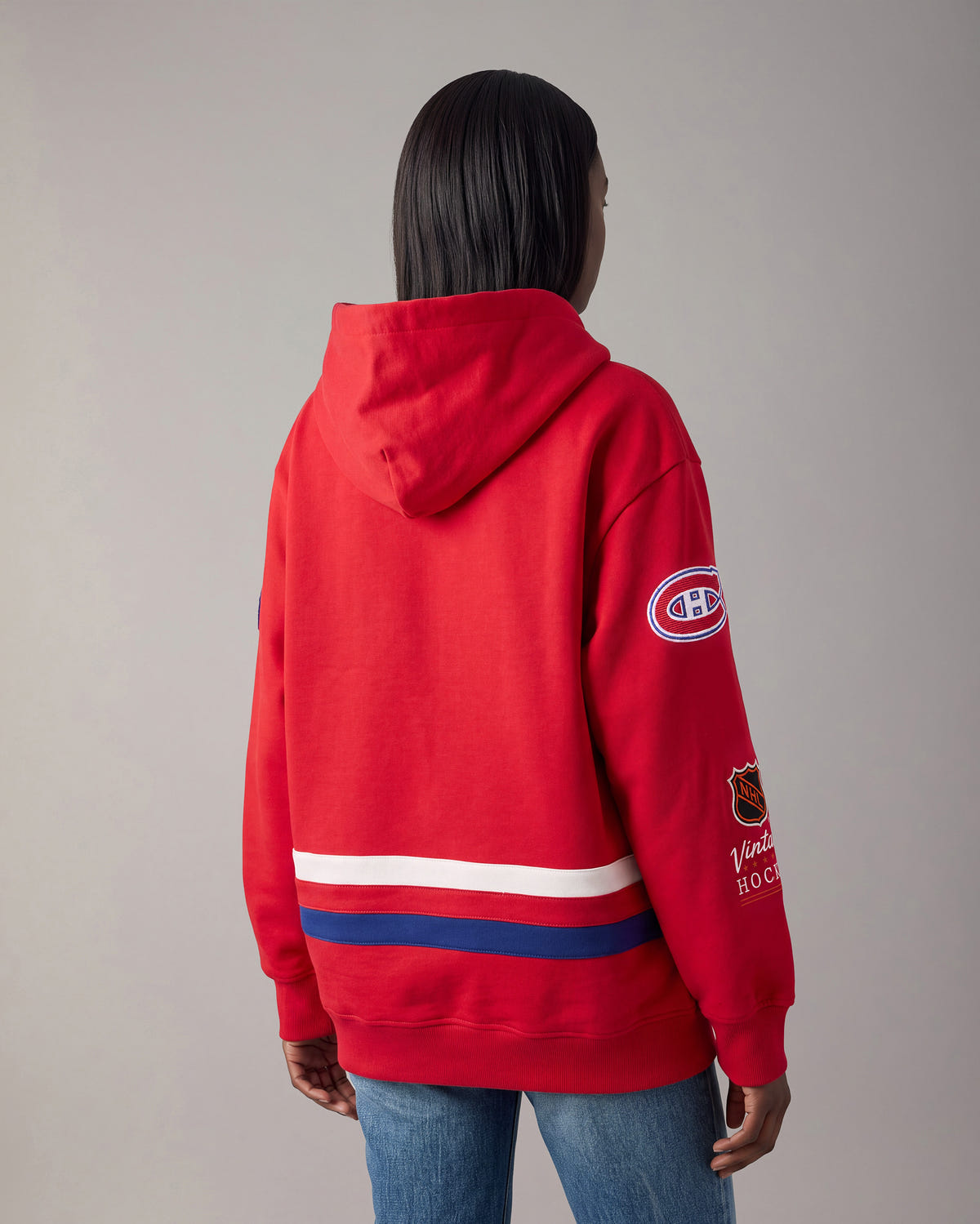Moose Knuckles - M36MS654NC - NHL x Moose Knuckles Canadiens Hoodie - MENS -  - Detail2