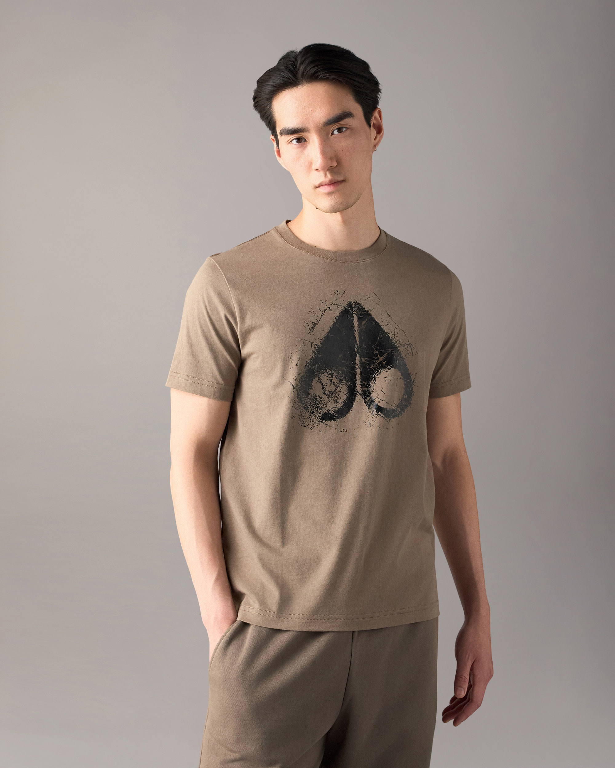 Moose Knuckles - M36MT711 - Icebreak Logo T-Shirt - MENS -  - Front Category