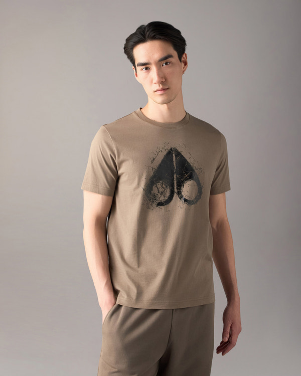 Moose Knuckles - M36MT711 - Icebreak Logo T-Shirt - MENS -  - Front Category
