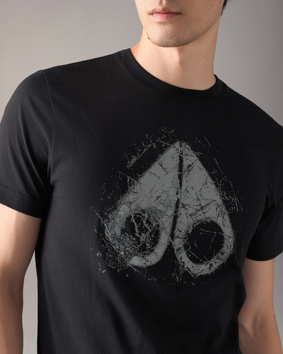 Moose Knuckles - M36MT711 - Icebreak Logo T-Shirt - MENS -  - Detail1