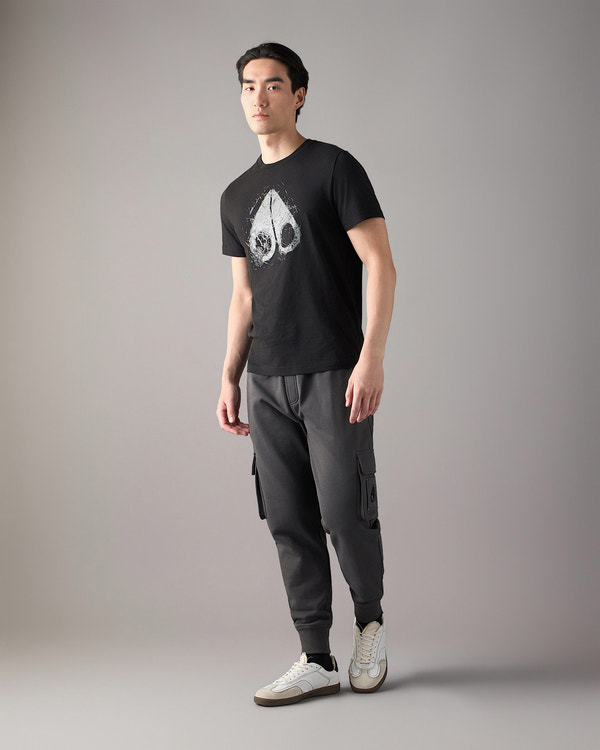 Moose Knuckles - M36MT711 - Icebreak Logo T-Shirt - MENS -  - Front