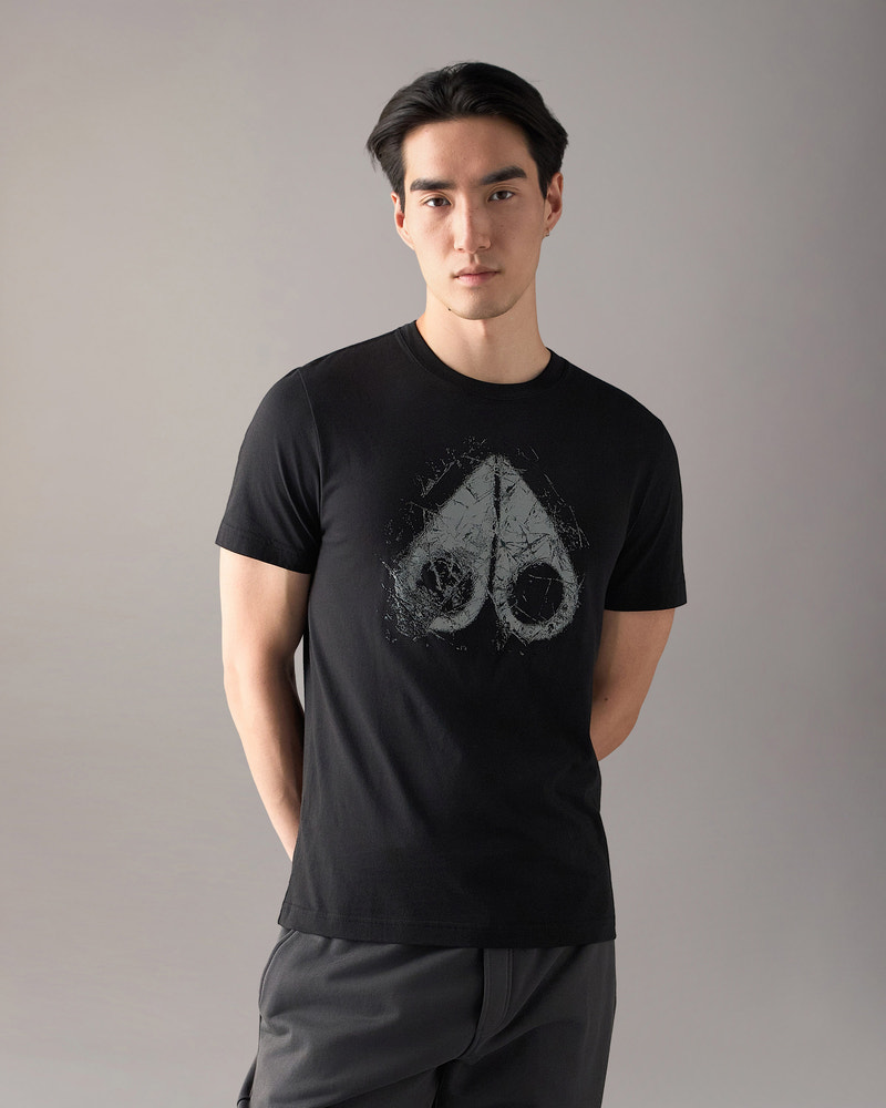 Moose Knuckles - M36MT711 - Icebreak Logo T-Shirt - MENS -  - Front Category