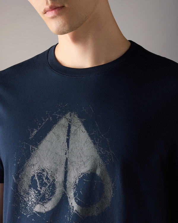 Moose Knuckles - M36MT711 - Icebreak Logo T-Shirt - MENS -  - Detail1