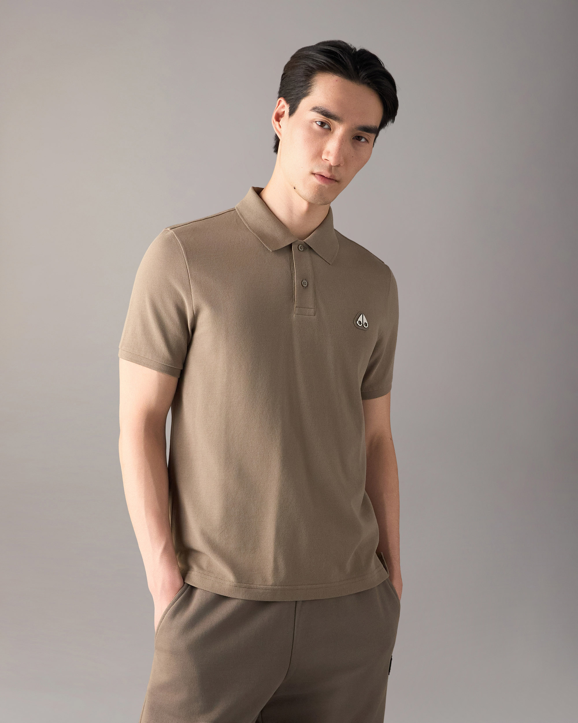 Moose Knuckles - M36MT712 - Everett Polo - MENS -  - Back