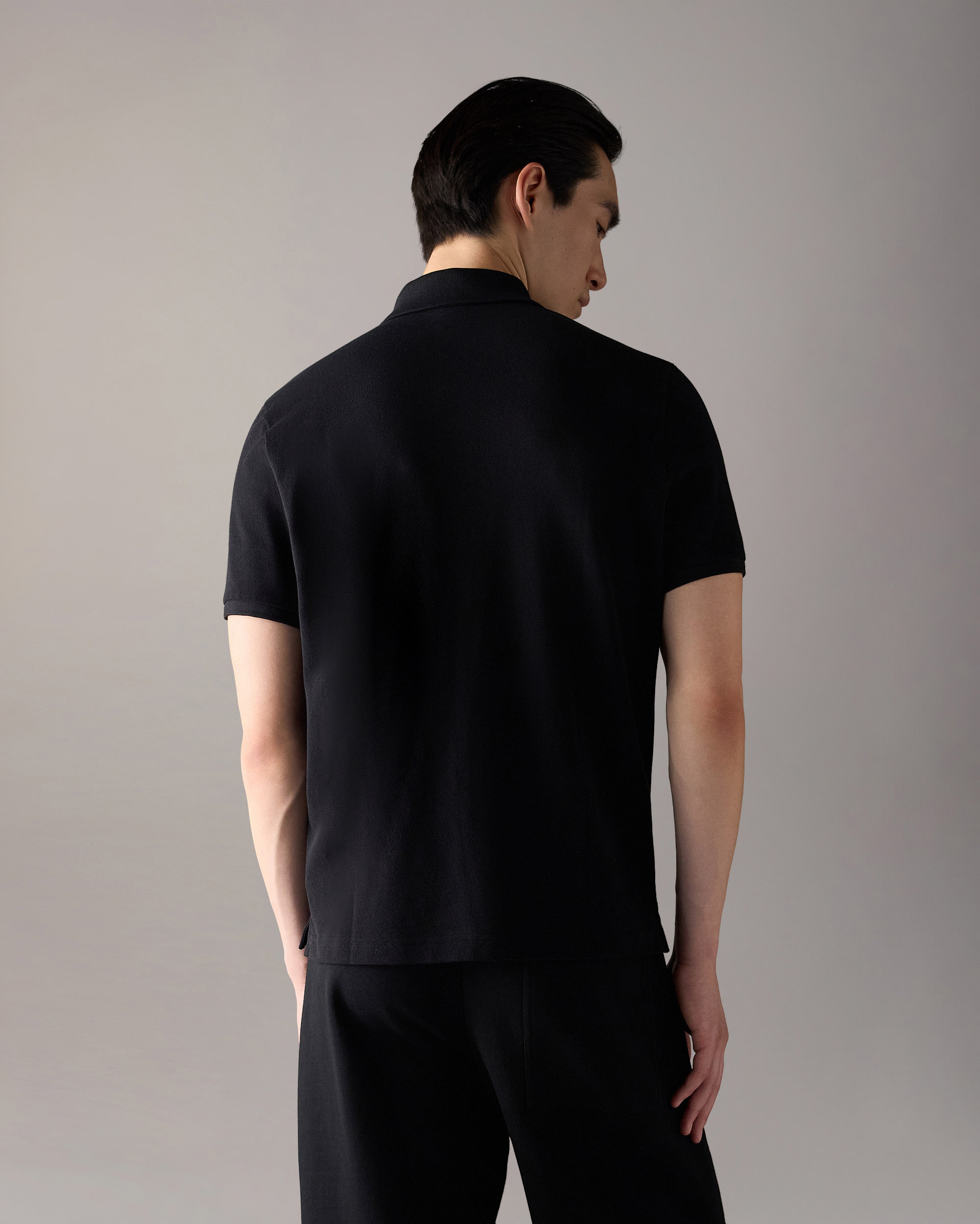 Moose Knuckles - M36MT712 - Everett Polo - MENS -  - Back