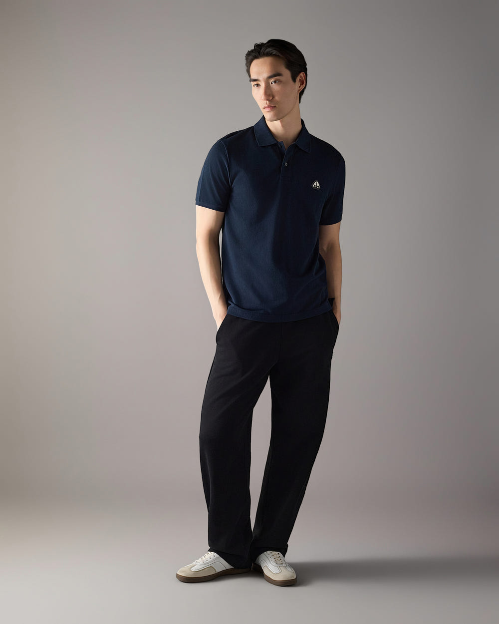 Moose Knuckles - M36MT712 - Everett Polo - MENS -  - Front