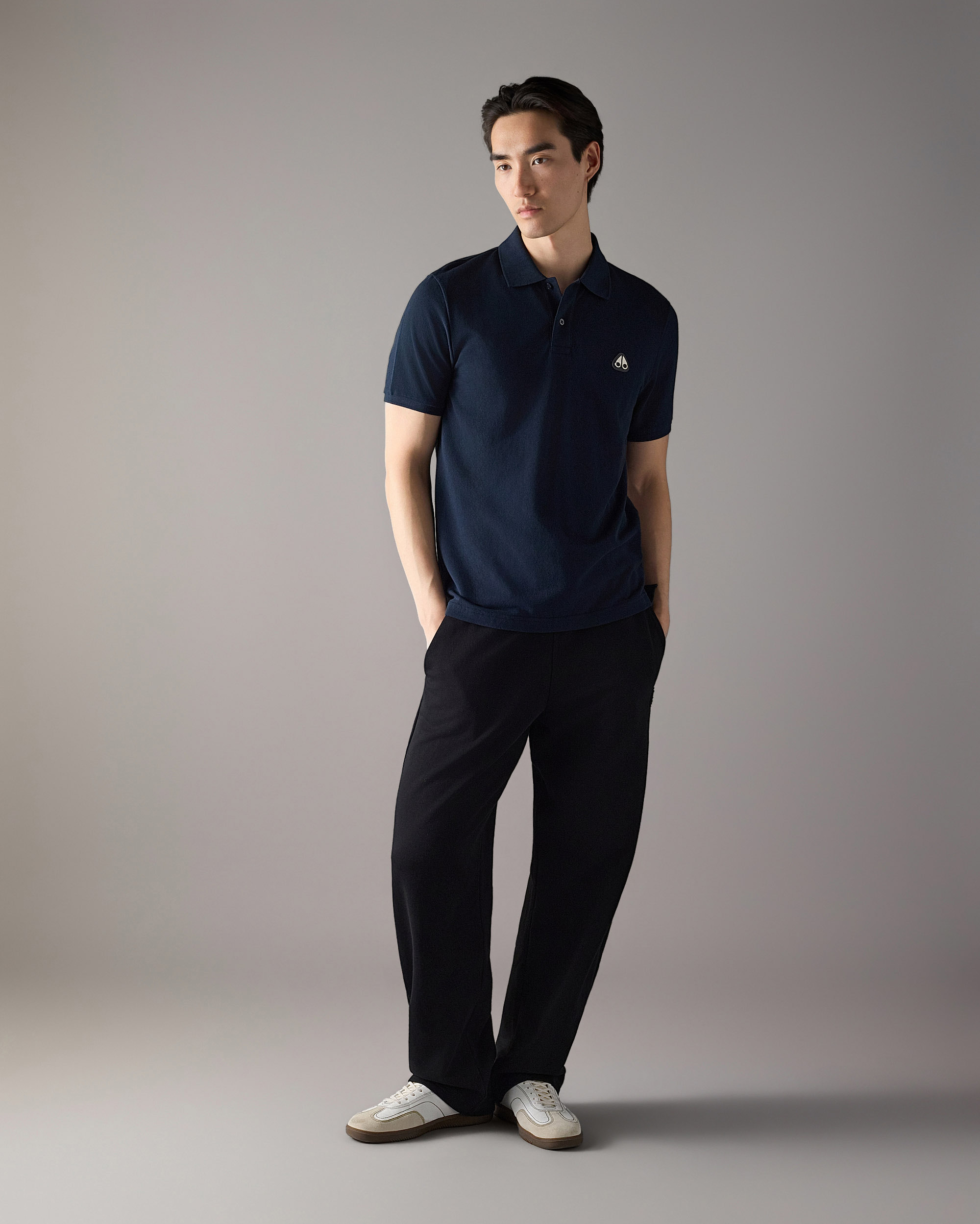 Moose Knuckles - M36MT712 - Everett Polo - MENS -  - Front