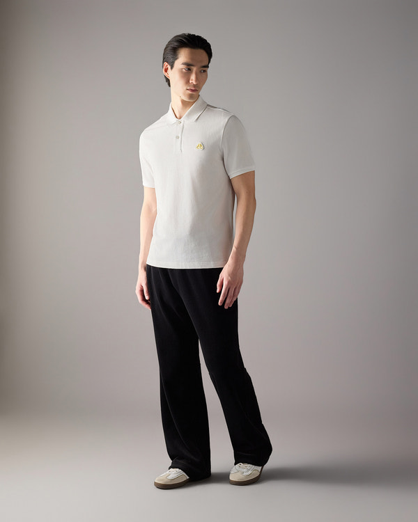 Moose Knuckles - M36MT712G - Gold Series Everett Polo - MENS -  - Front