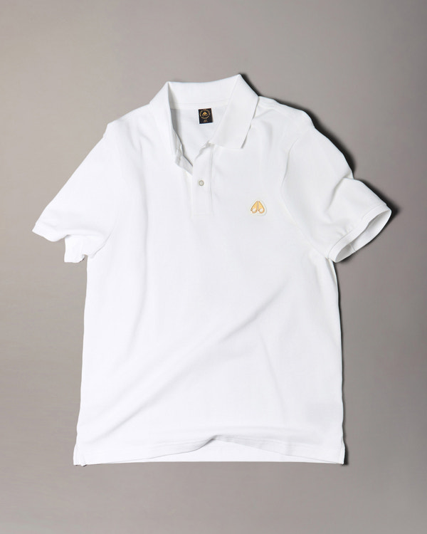 Moose Knuckles - M36MT712G - Gold Series Everett Polo - MENS -  - GM