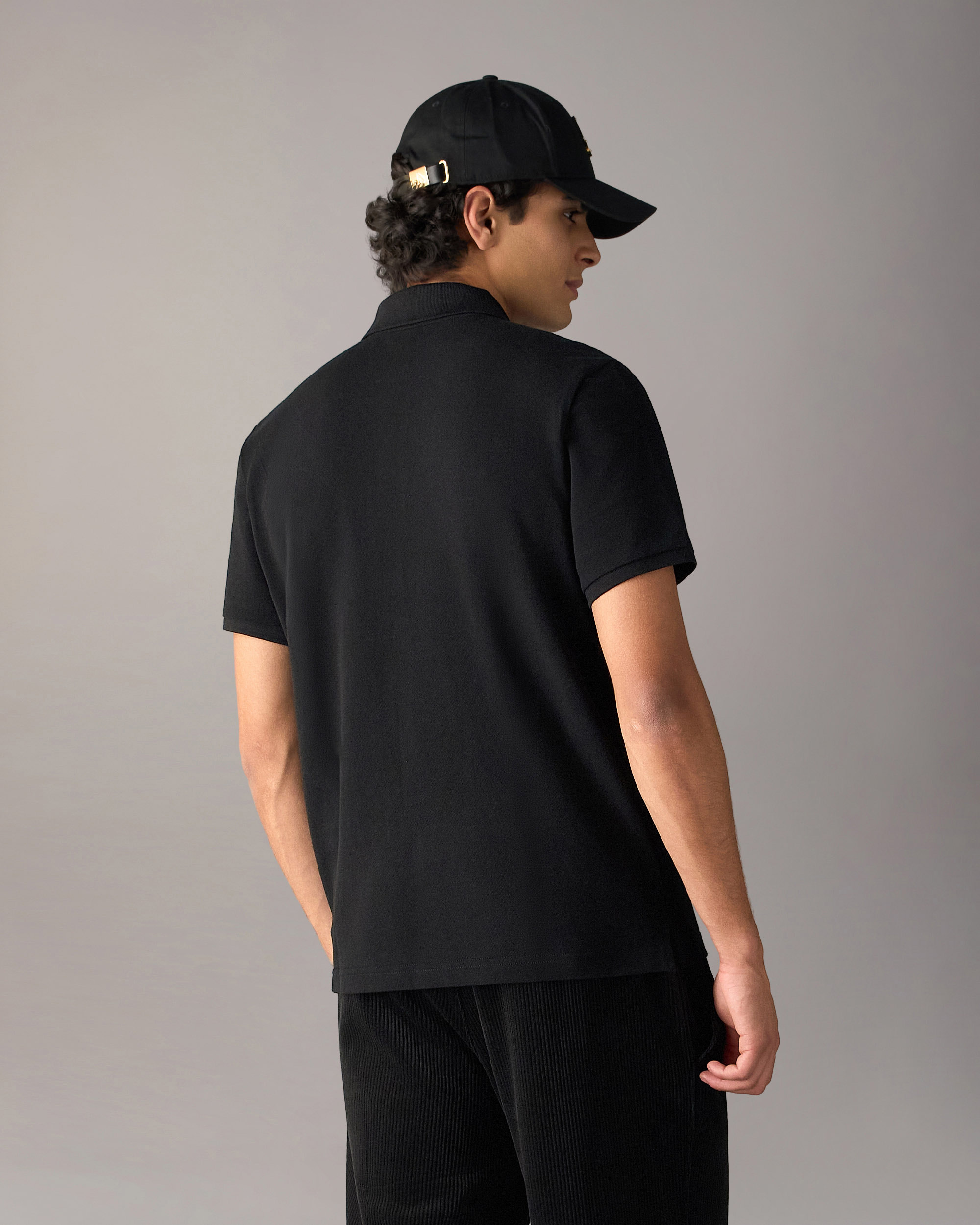 Moose Knuckles - M36MT712G - Gold Series Everett Polo - MENS -  - Back