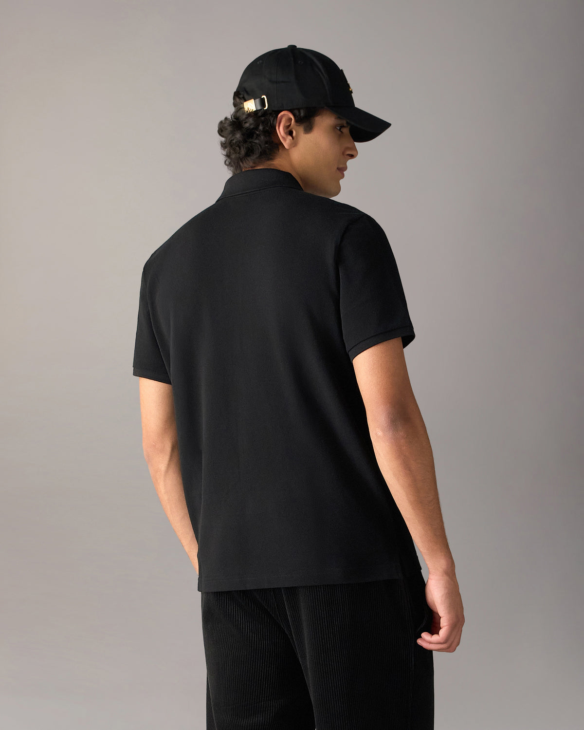 Moose Knuckles - M36MT712G - Gold Series Everett Polo - MENS -  - Back