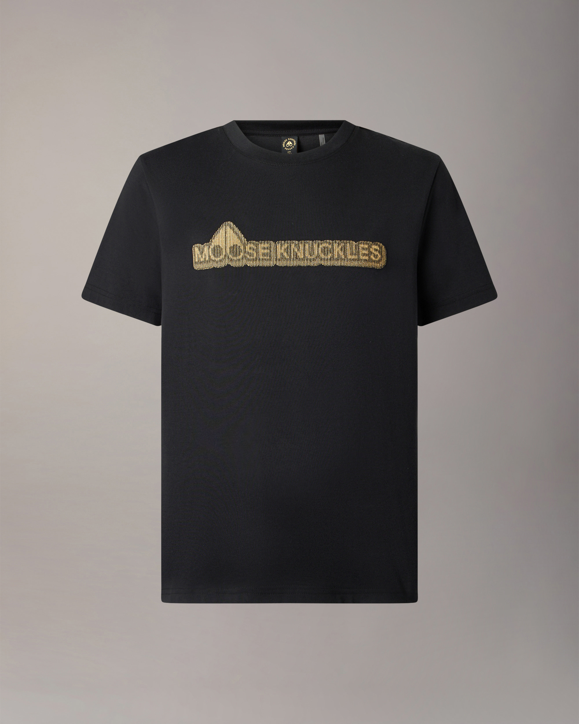Moose Knuckles - M36MT718G - Gold Series Preston Logo T-Shirt - MENS -  - Detail8