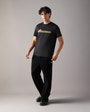 Moose Knuckles - M36MT718G - Gold Series Preston Logo T-Shirt - MENS -  - Front