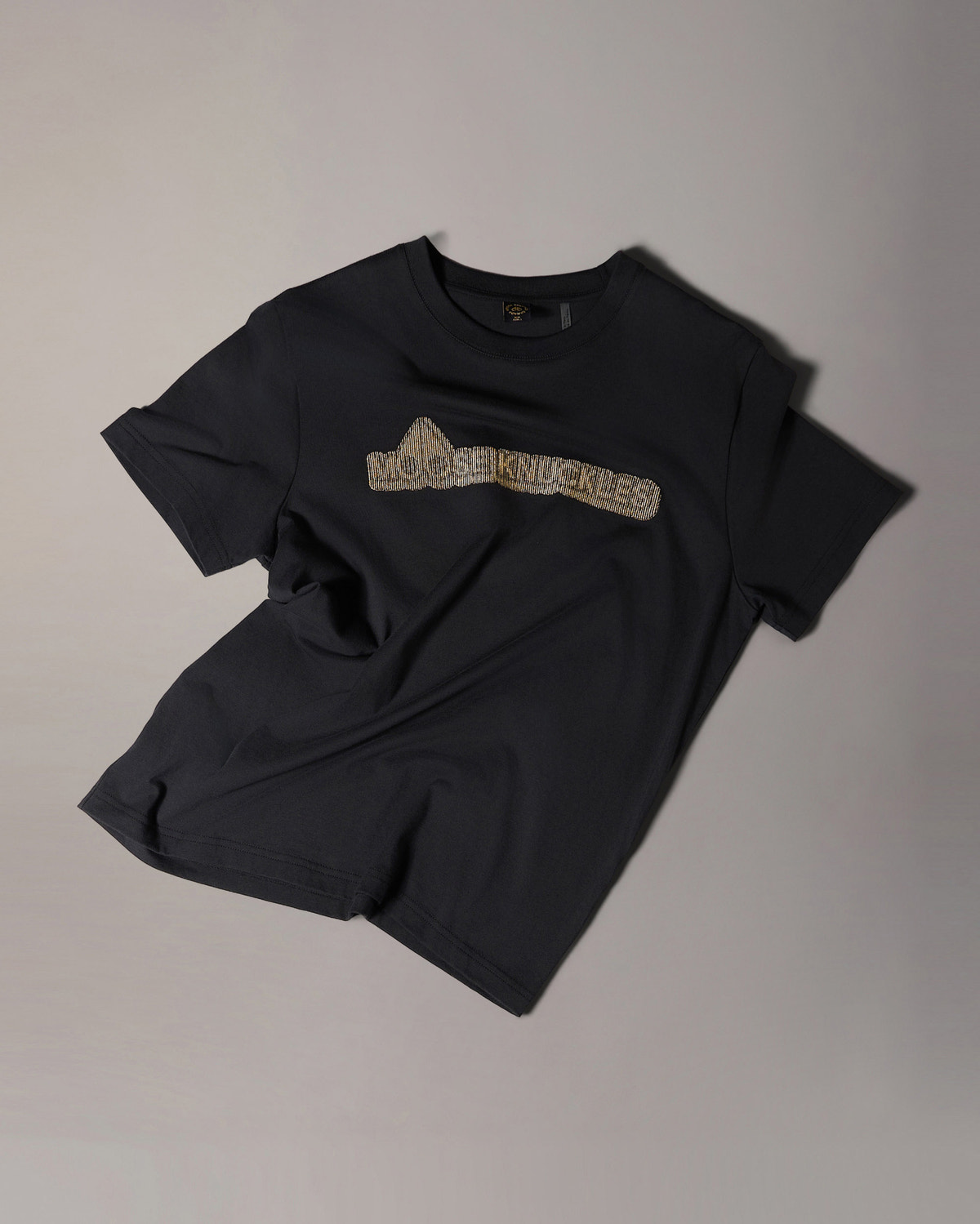 Moose Knuckles - M36MT718G - Gold Series Preston Logo T-Shirt - MENS -  - GM