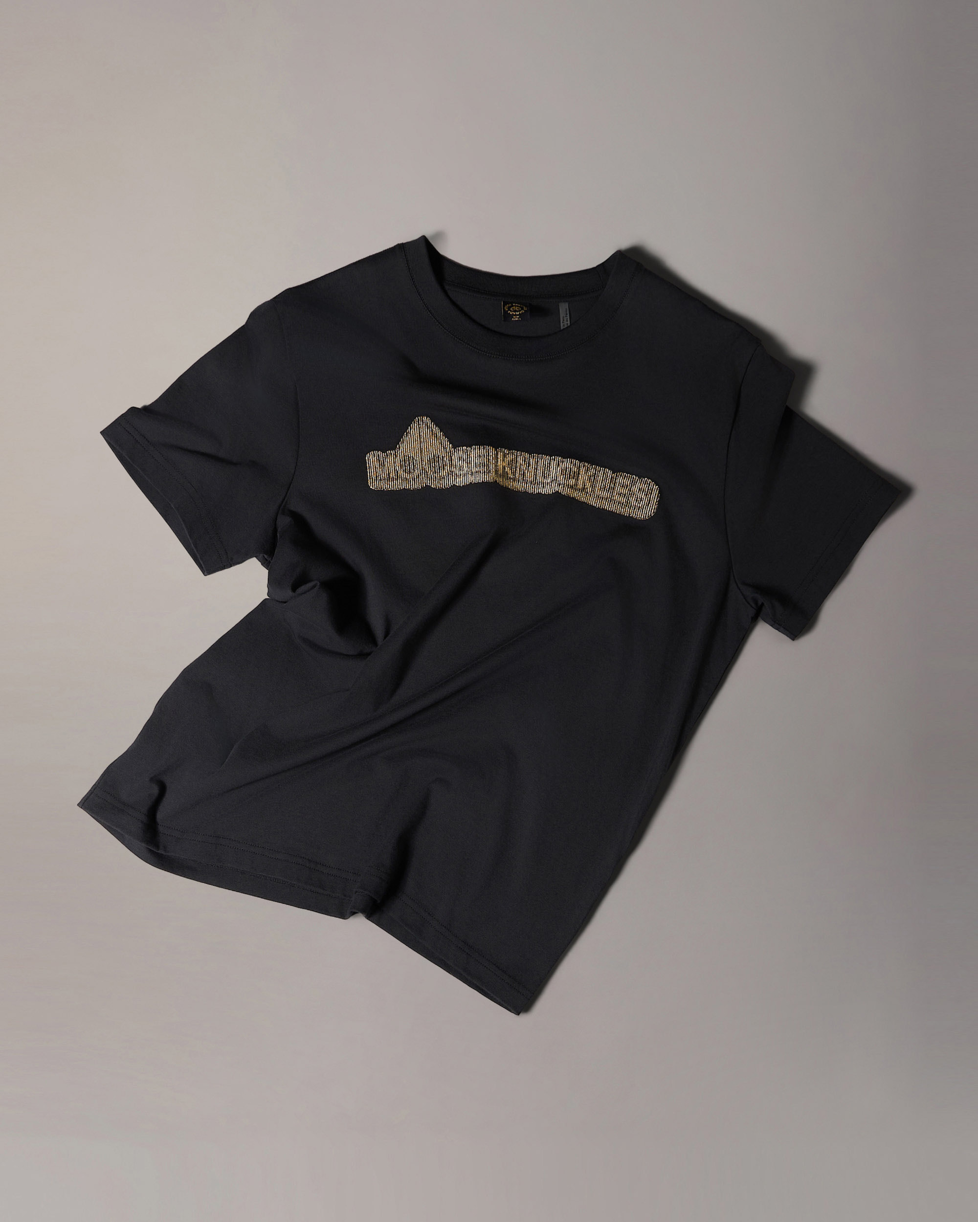 Moose Knuckles - M36MT718G - Gold Series Preston Logo T-Shirt - MENS -  - GM