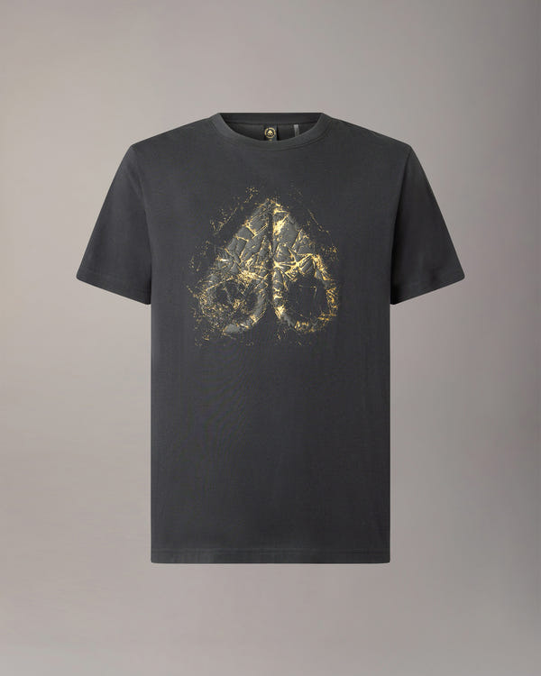Moose Knuckles - M36MT722G - Gold Series Icebreak Logo T-Shirt - MENS -  - Detail8