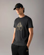 Moose Knuckles - M36MT722G - Gold Series Icebreak Logo T-Shirt - MENS -  - Front Category