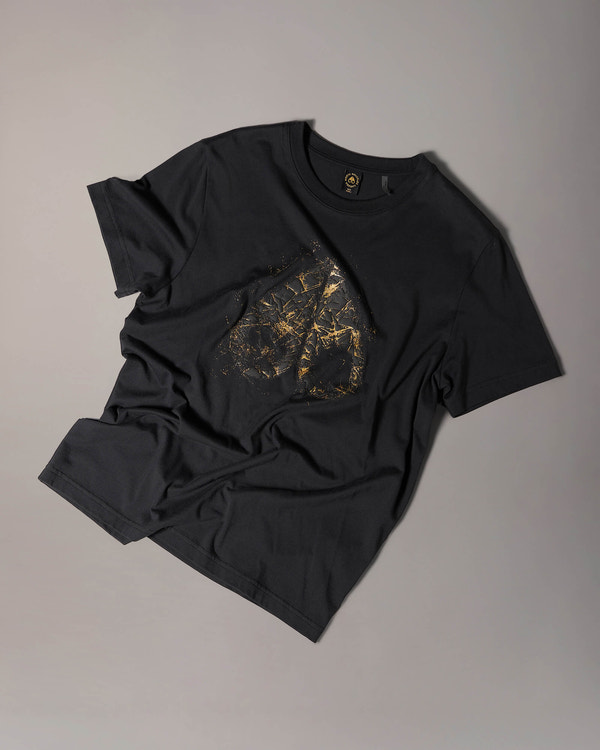 Moose Knuckles - M36MT722G - Gold Series Icebreak Logo T-Shirt - MENS -  - GM