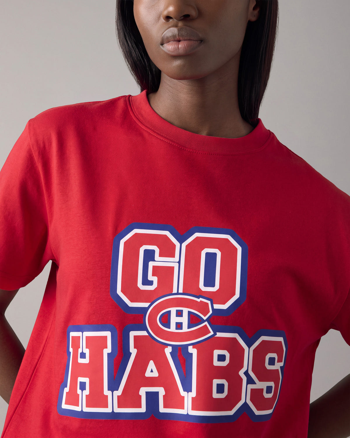 Moose Knuckles - M36MT748NC - NHL x Moose Knuckles Canadiens Go Habs Graphic T-Shirt - MENS -  - Detail4