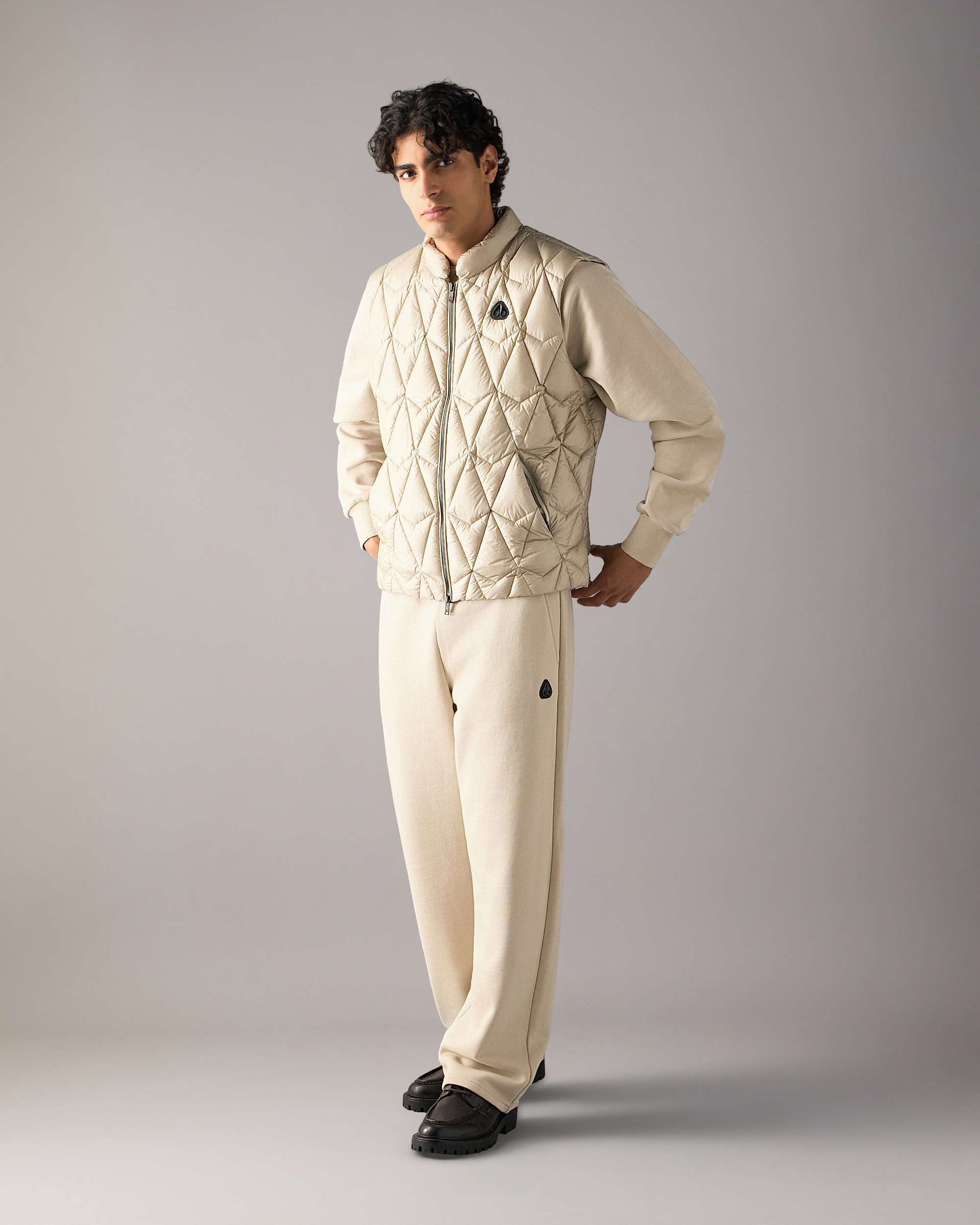 Moose Knuckles - M36MV453 - Iceberg Quilt Down Vest - MENS -  - Front