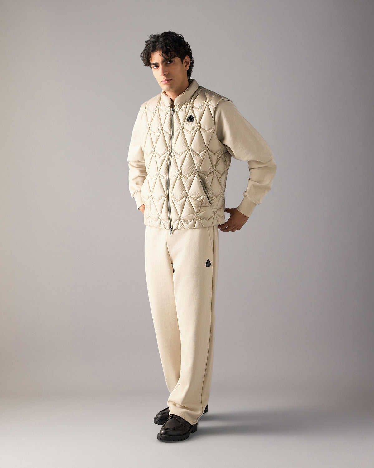 Moose Knuckles - M36MV453 - Iceberg Quilt Down Vest - MENS -  - Front