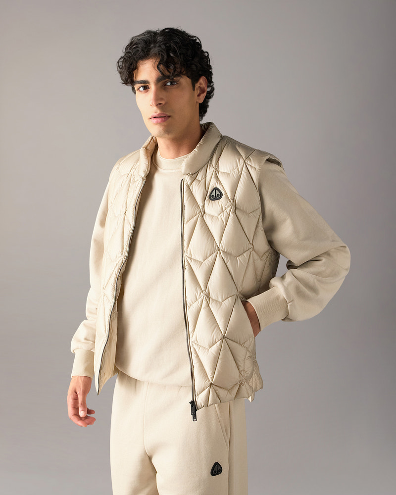 Moose Knuckles - M36MV453 - Iceberg Quilt Down Vest - MENS -  - Front Category