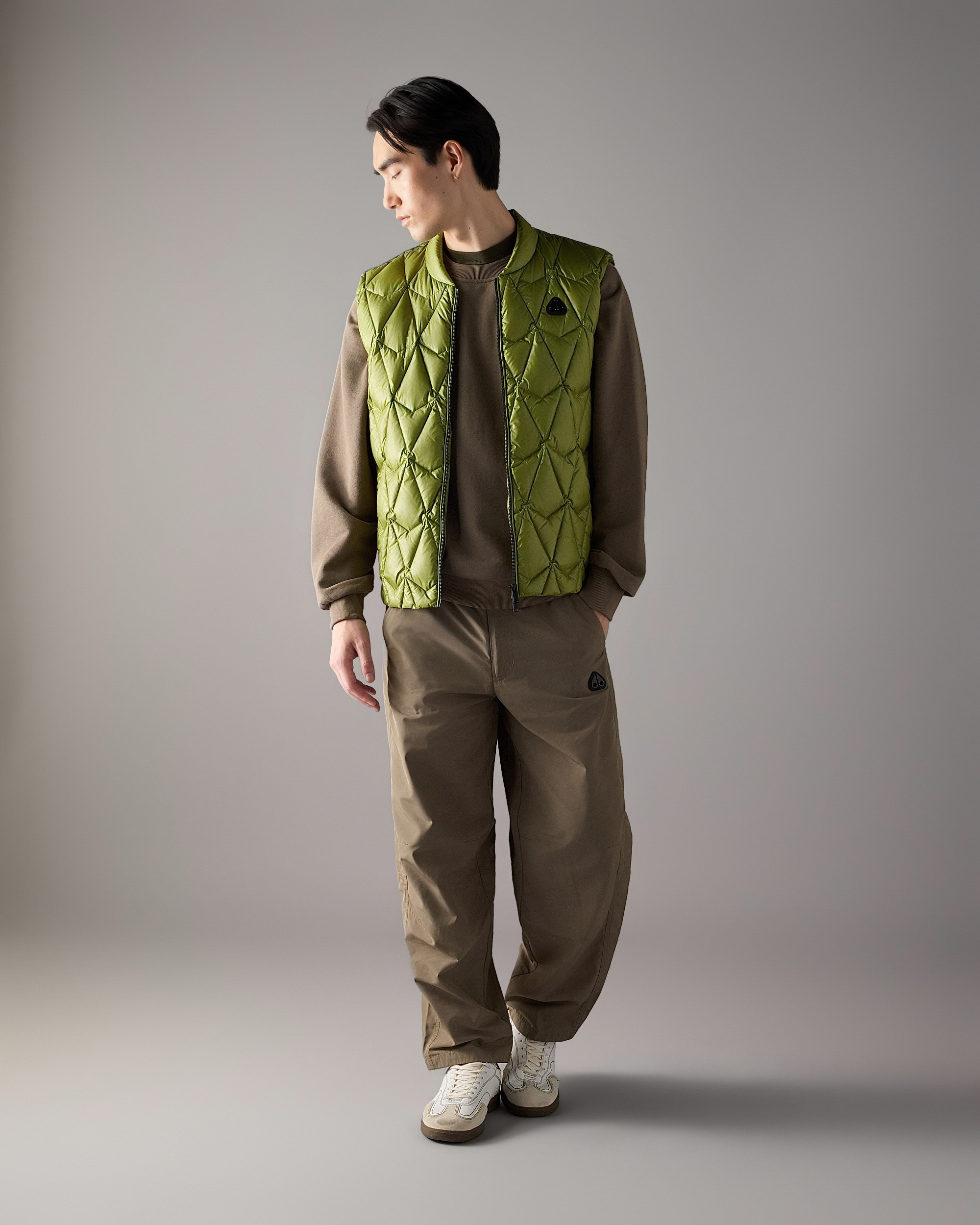 Moose Knuckles - M36MV453 - Iceberg Quilt Down Vest - MENS -  - Front