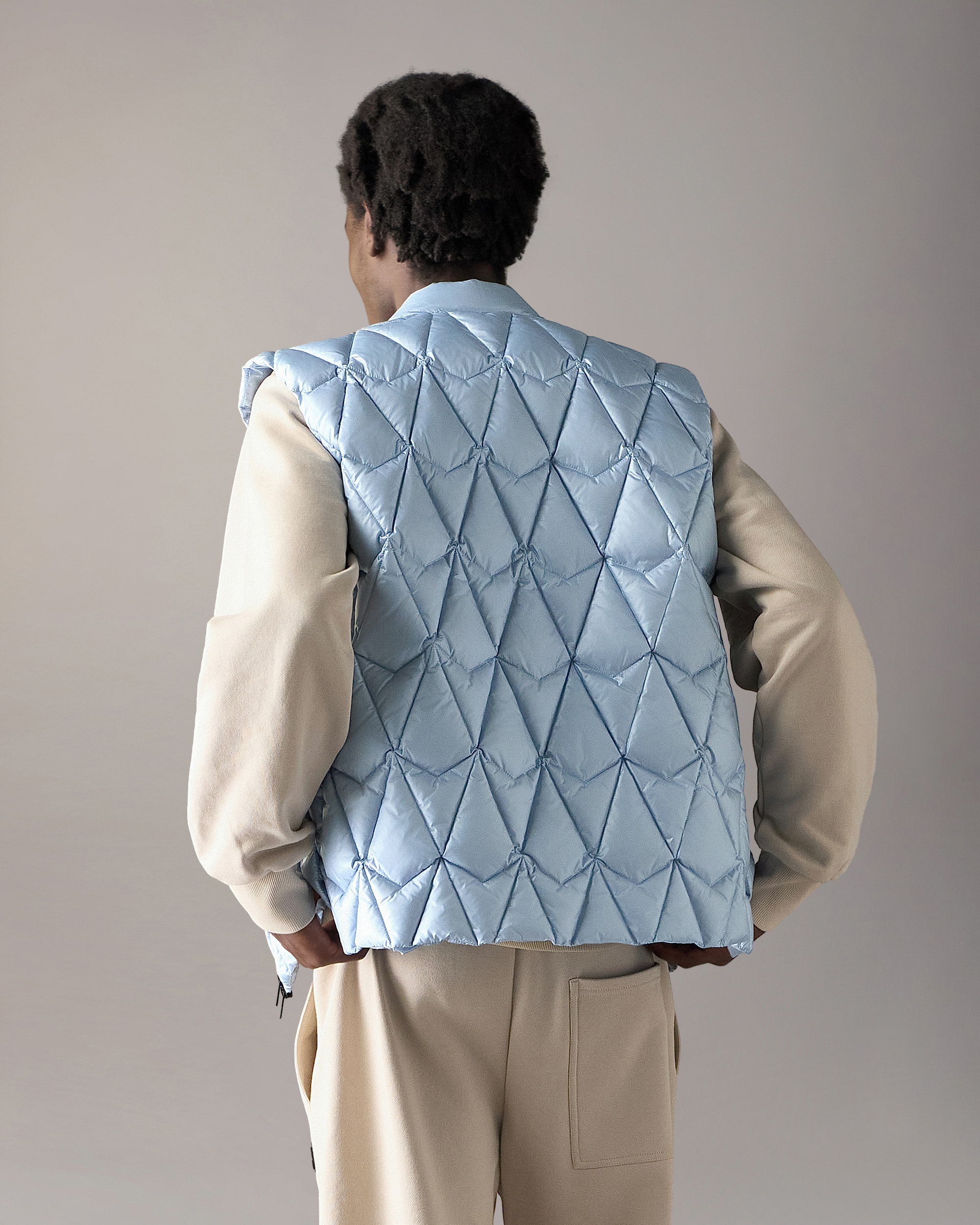 Moose Knuckles - M36MV453 - Iceberg Quilt Down Vest - MENS -  - Back