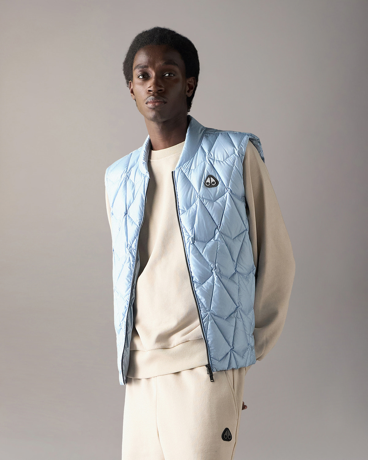 Moose Knuckles - M36MV453 - Iceberg Quilt Down Vest - MENS -  - Front Category