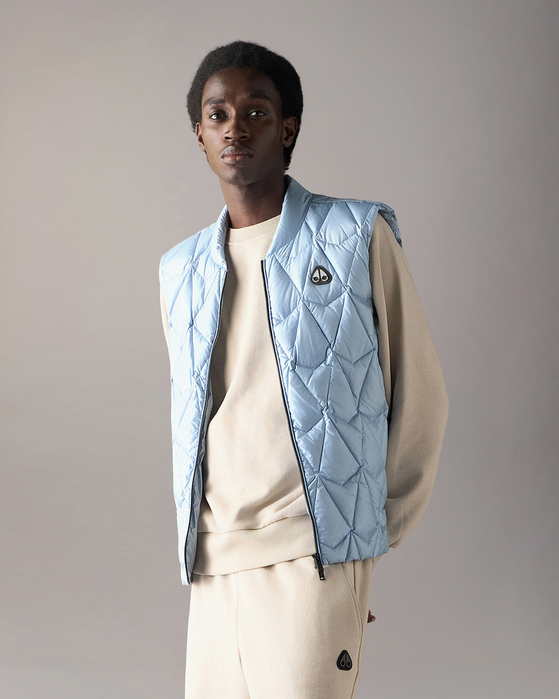 Moose Knuckles - M36MV453 - Iceberg Quilt Down Vest - MENS -  - Front Category