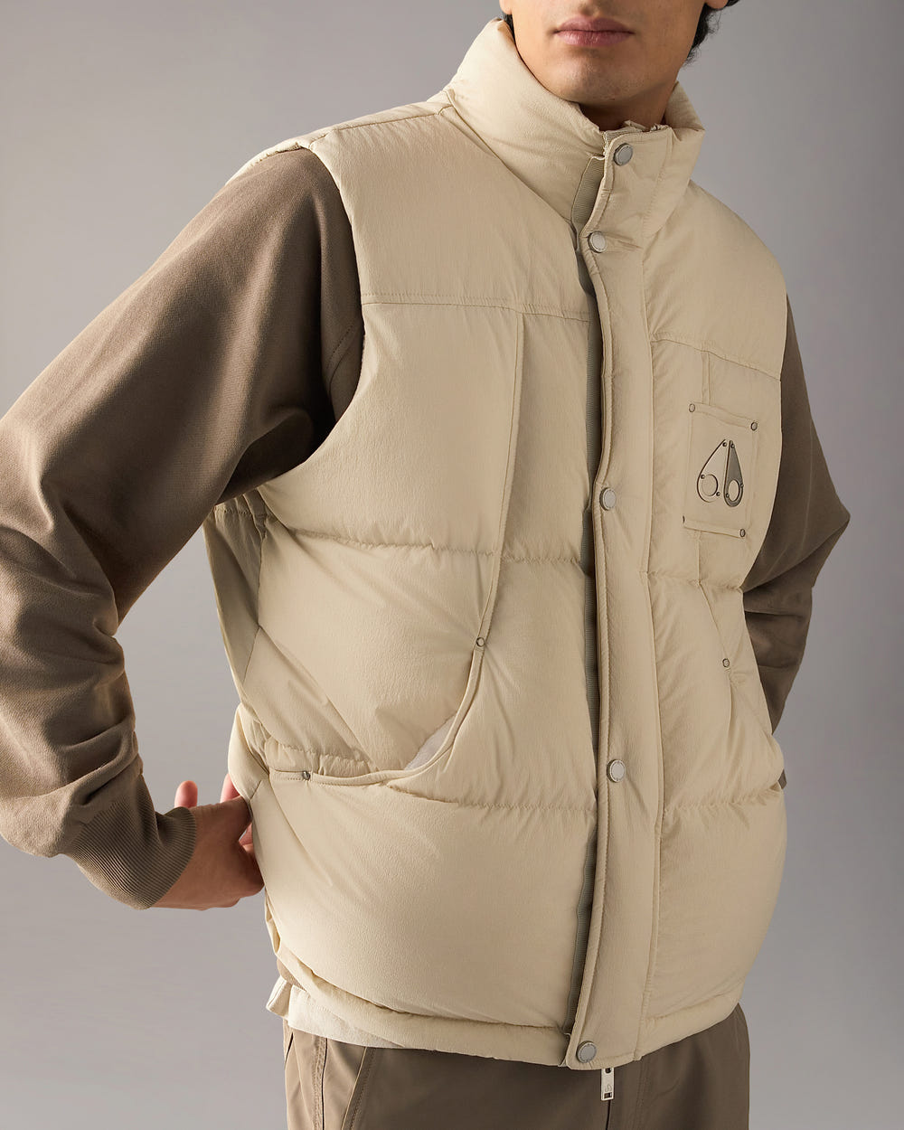Moose Knuckles - M36MV459 - Everest Down Puffer Vest - MENS -  - Detail1