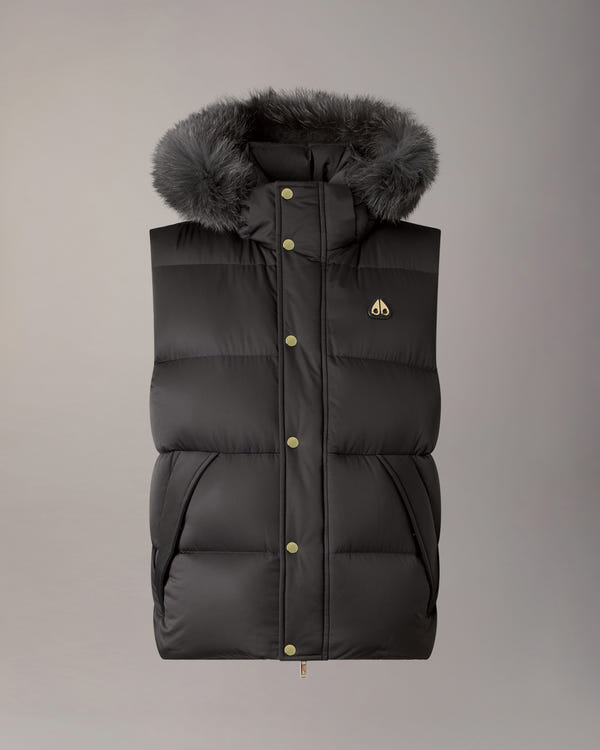 Moose Knuckles - M36MV471GF - Gold Series Northbound Fox Fur & Down Vest - MENS -  - Detail8