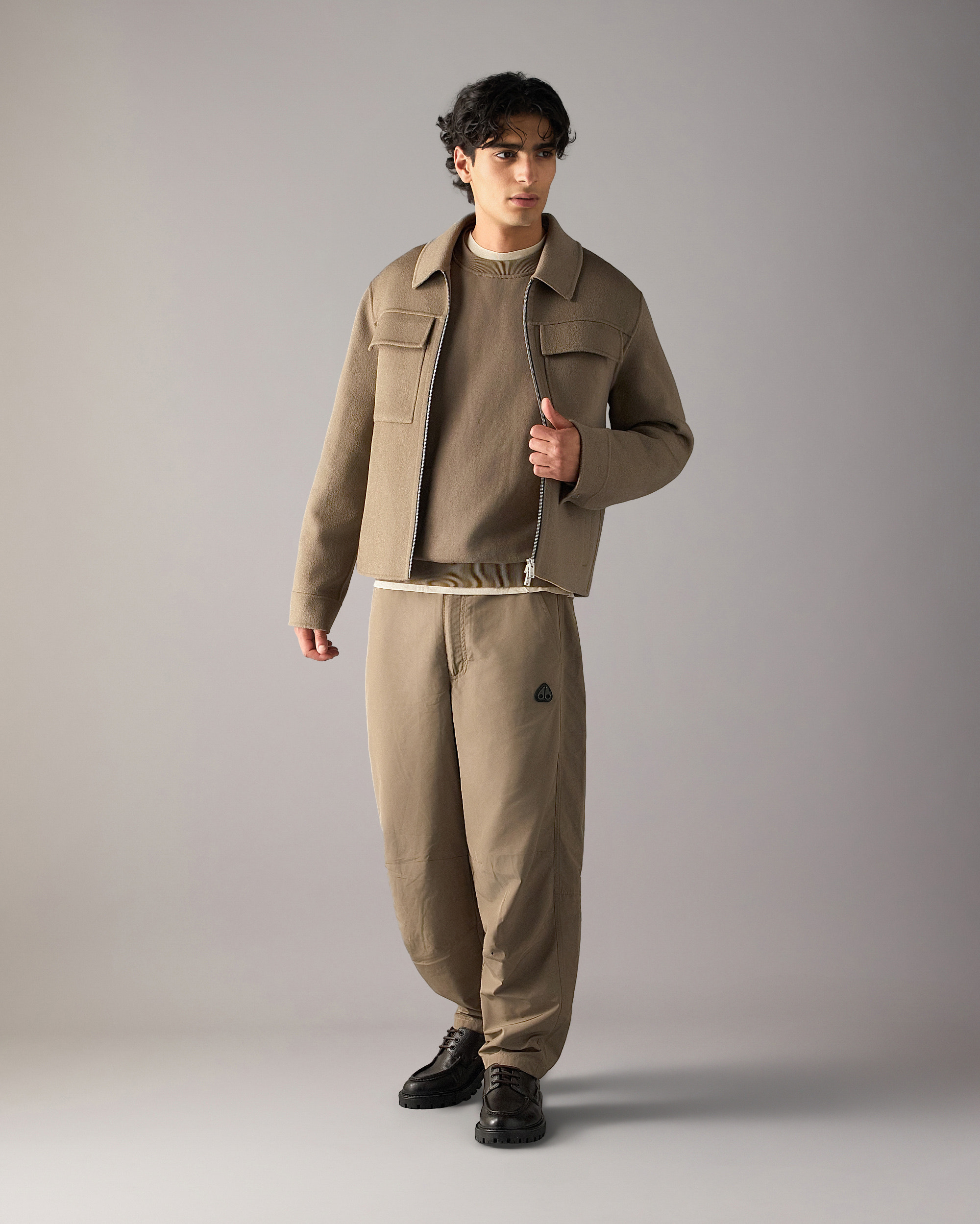 Moose Knuckles - M36MW401 - Jacques Wool Jacket - MENS -  - Front