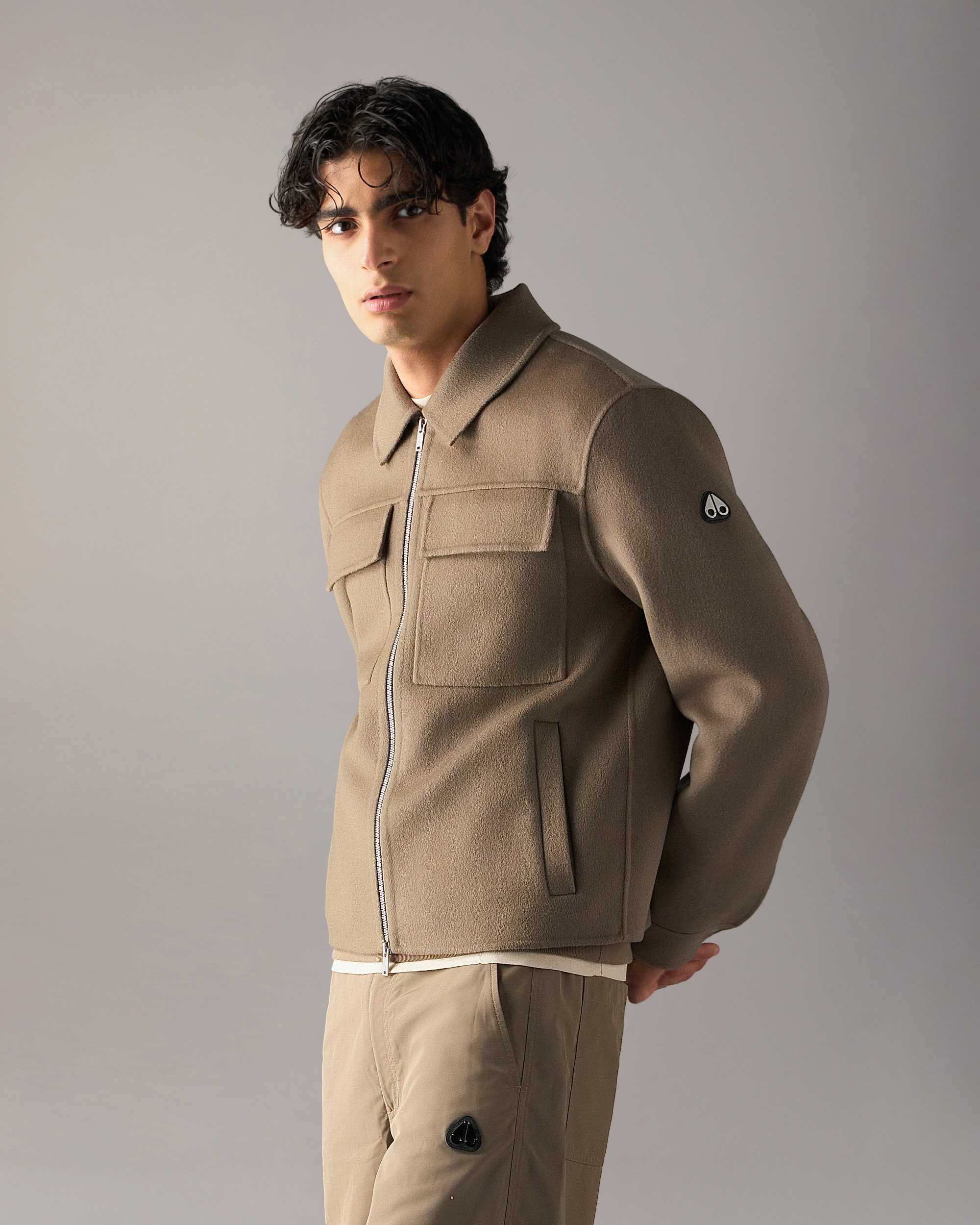 Moose Knuckles - M36MW401 - Jacques Wool Jacket - MENS -  - Front Category