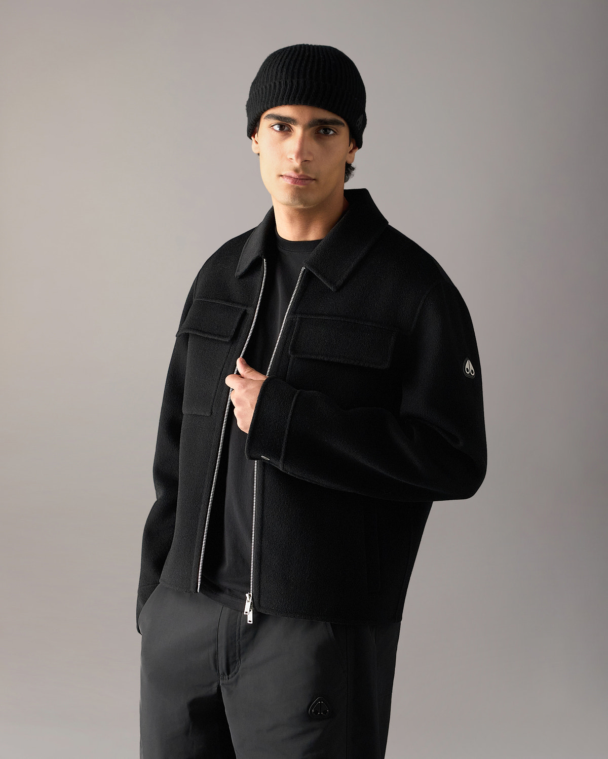 Moose Knuckles - M36MW401 - Jacques Wool Jacket - MENS -  - Front Category