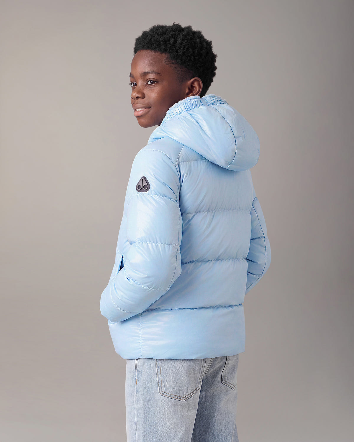 Moose Knuckles - M36UJ175 - Kings Reversible Down Puffer - KIDS -  - Back