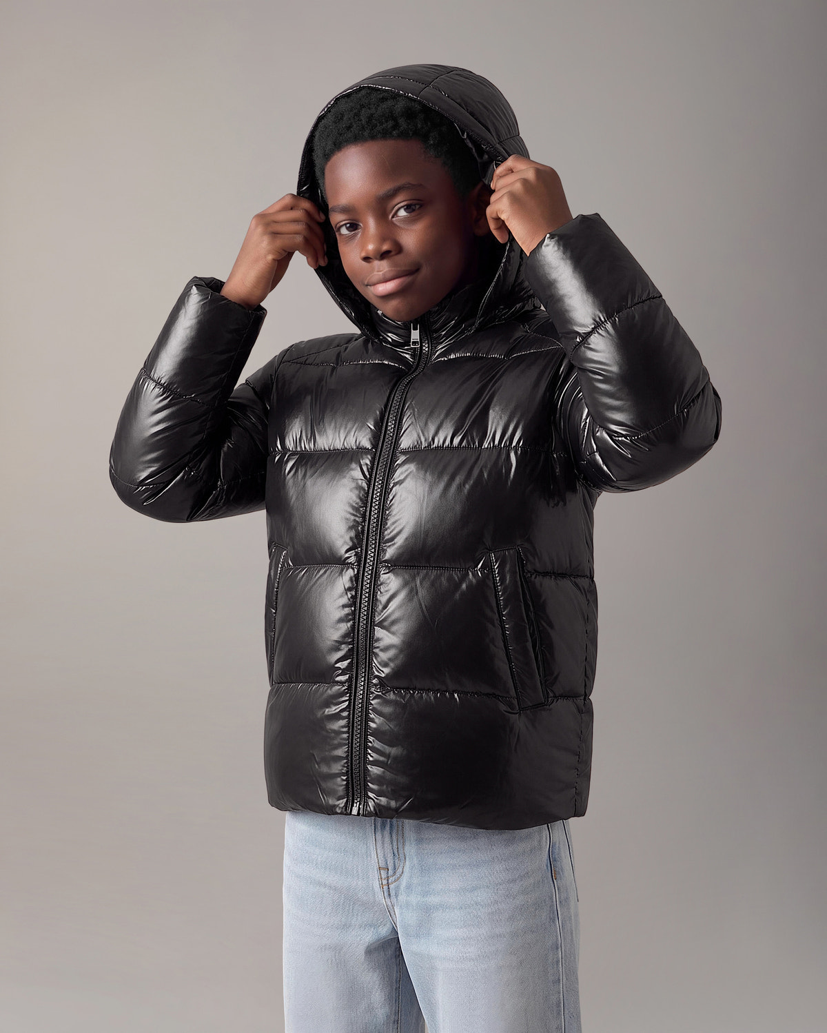 Moose Knuckles - M36UJ175 - Kings Reversible Down Puffer - KIDS -  - Back
