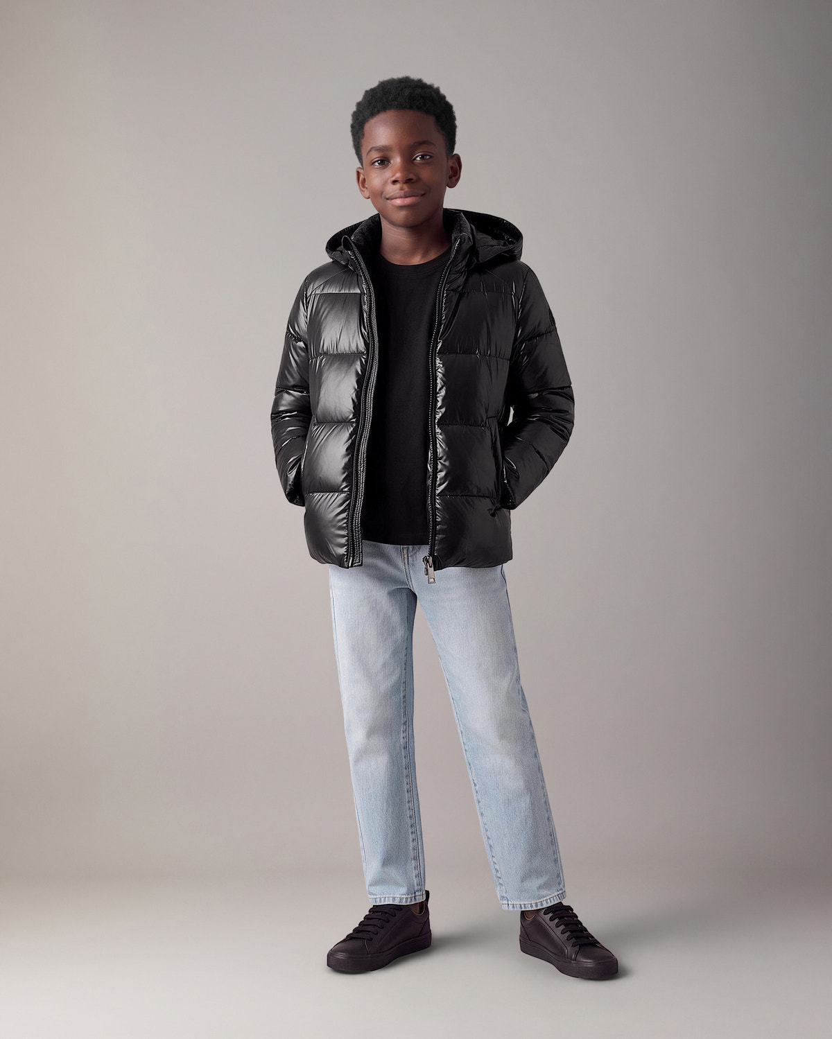 Moose Knuckles - M36UJ175 - Kings Reversible Down Puffer - KIDS -  - Front